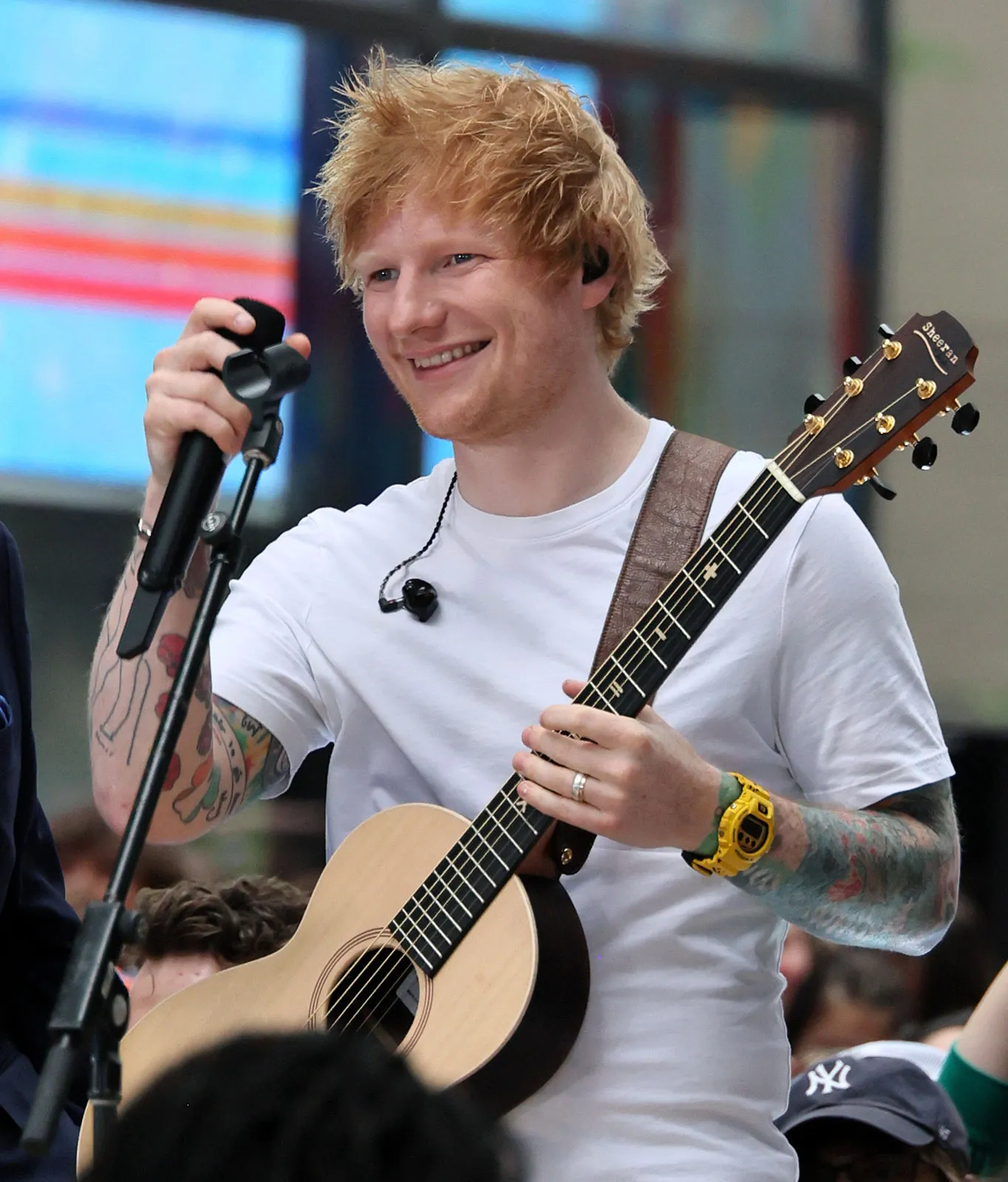 Ed Sheeran in concert