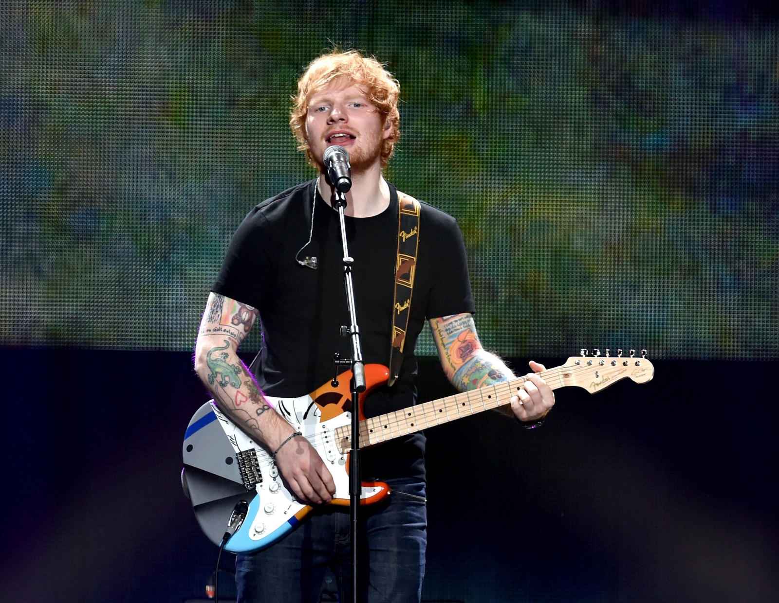 Ed Sheeran live performance