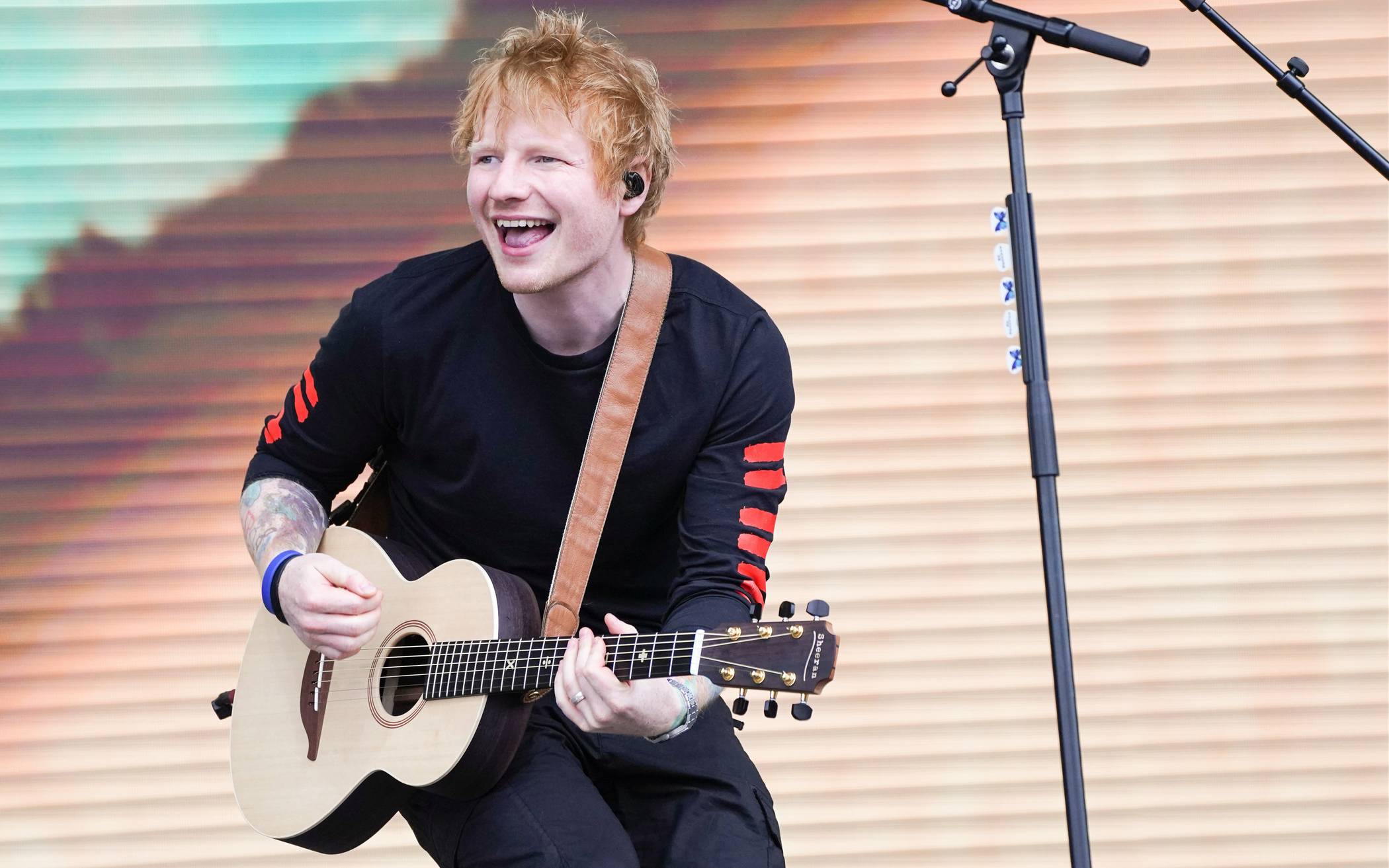 Ed Sheeran live in concert